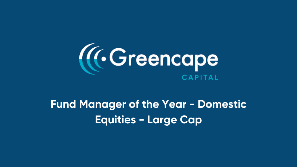 Greencape Capital Wins Morningstar Award for Fund Manager of the Year in Large Cap Equities